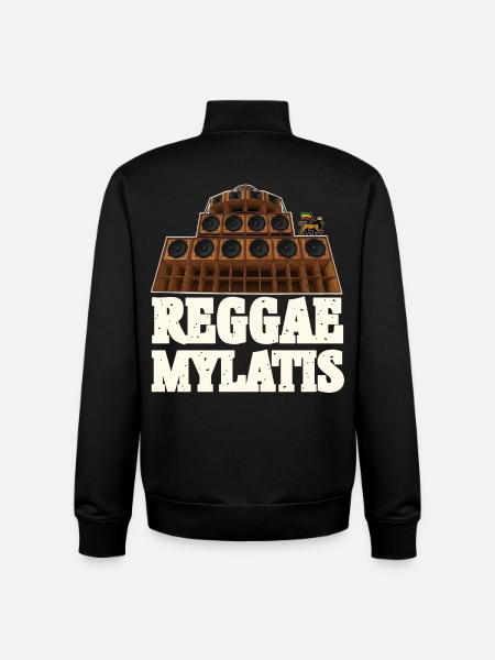 Reggae Mylatis - Unisex Organic Zip Sweatshirt by Stanley/Stella - black