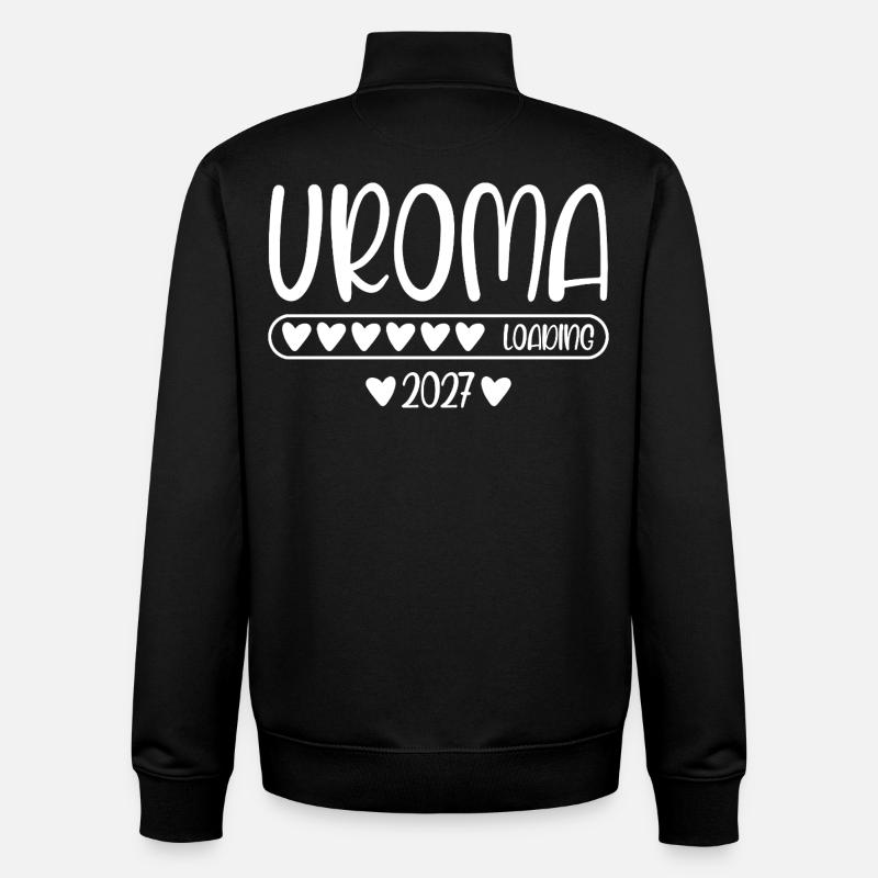 Uroma 2027 loading - Unisex Organic Zip Sweatshirt von Stanley/Stella - Schwarz