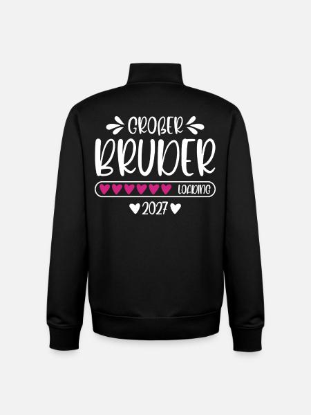 Big Brother 2027 loading - Unisex Organic Zip Sweatshirt by Stanley/Stella - black