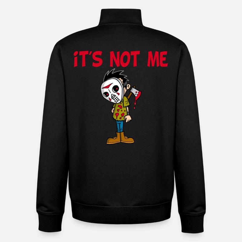 Innocence - Sweat zippé unisexe en coton bio Stanley/Stella - noir