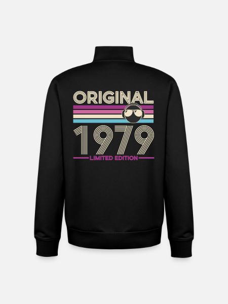 Original 1979 Limited Edition - Unisex Organic Zip Sweatshirt by Stanley/Stella - black