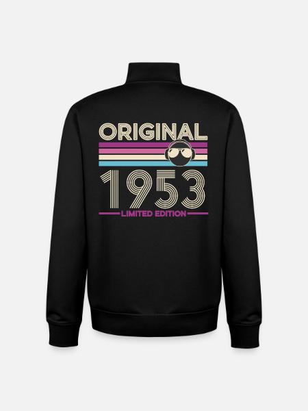 Original 1953 Limited Edition - Unisex Organic Zip Sweatshirt by Stanley/Stella - black