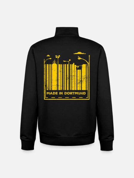 Fabriqué à Dortmund - Sweat zippé unisexe en coton bio Stanley/Stella - noir