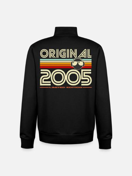 Original 2005 Limited Edition - Unisex Organic Zip Sweatshirt by Stanley/Stella - black
