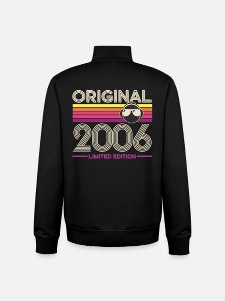 Original 2006 Édition Limitée - Sweat zippé unisexe en coton bio Stanley/Stella - noir