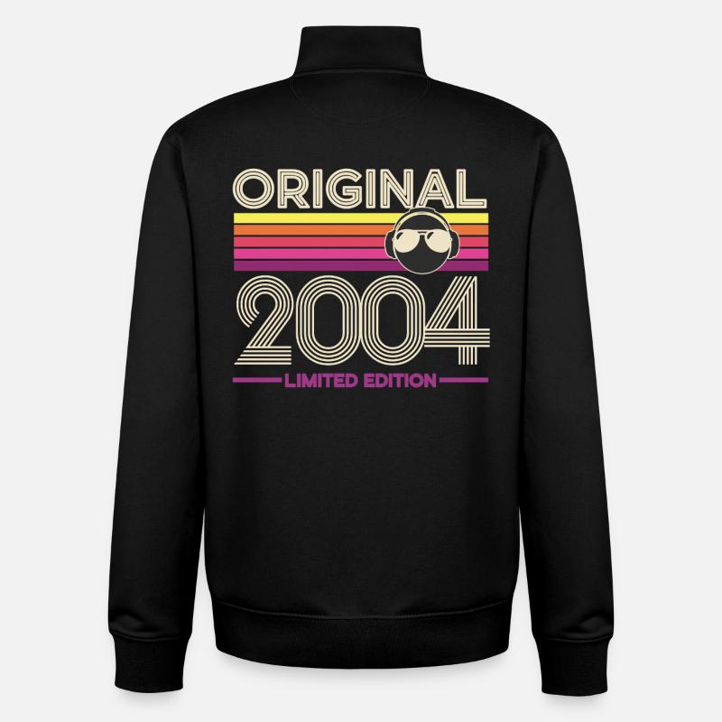 Original 2004 Limited Edition - Unisex Organic Zip Sweatshirt by Stanley/Stella - black