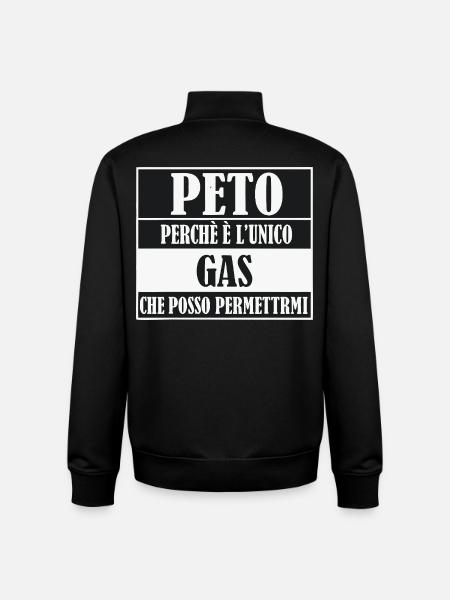 Peto Perche Unico Gas - Unisex Organic Zip Sweatshirt von Stanley/Stella - Schwarz