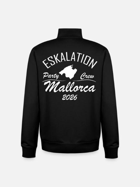 Escalation Mallorca - Unisex Organic Zip Sweatshirt by Stanley/Stella - black
