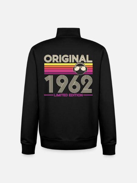 Original 1962 Limited Edition - Unisex Organic Zip Sweatshirt by Stanley/Stella - black