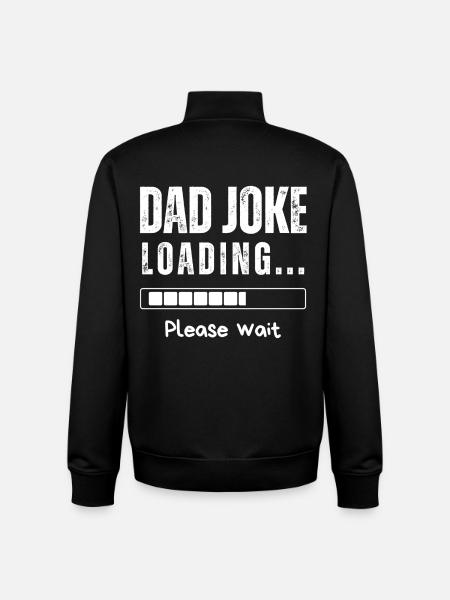 Papa-Witz - Unisex Organic Zip Sweatshirt von Stanley/Stella - Schwarz