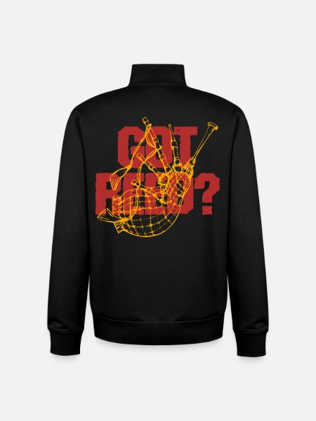 Bagpipes Bagpiper Bagpipe Got Reed? - Unisex Organic Zip Sweatshirt by Stanley/Stella - black