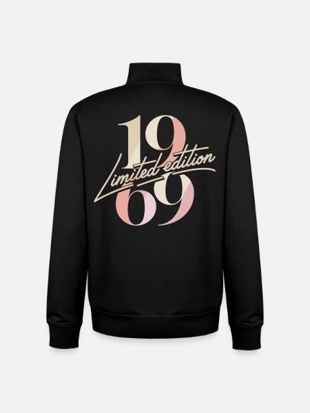 1969 Limited Edition Birthday - Unisex Organic Zip Sweatshirt by Stanley/Stella - black