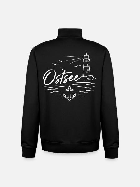 Ostsee - Unisex Organic Zip Sweatshirt von Stanley/Stella - Schwarz