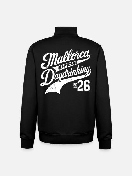 Malle 2026 Mallorca Daydrinking 2026 - Unisex Organic Zip Sweatshirt by Stanley/Stella - black