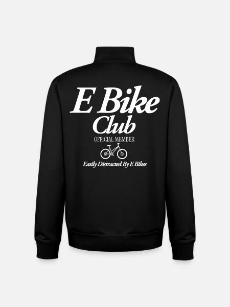 E Bike - Unisex Organic Zip Sweatshirt by Stanley/Stella - black