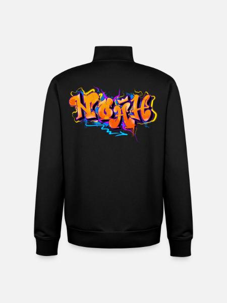 Noah - Unisex Organic Zip Sweatshirt by Stanley/Stella - black
