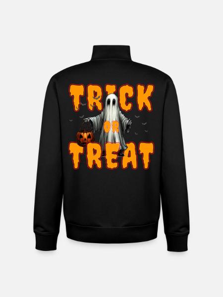 SÜSSES ODER SAURES - Unisex Organic Zip Sweatshirt von Stanley/Stella - Schwarz