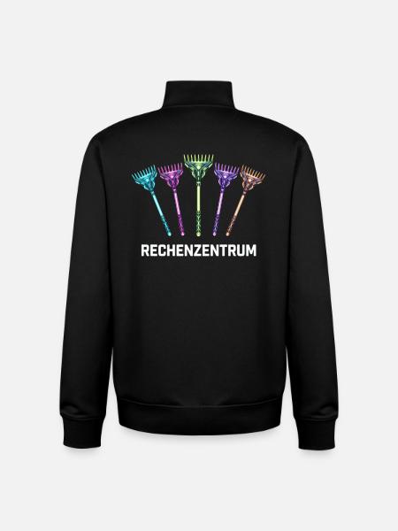 Rechenzentrum Gärtner Garten Gartenarbeit - Unisex Organic Zip Sweatshirt von Stanley/Stella - Schwarz