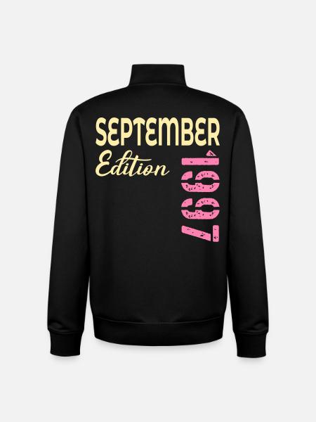 September 1997 - 29th birthday - Unisex Organic Zip Sweatshirt by Stanley/Stella - black