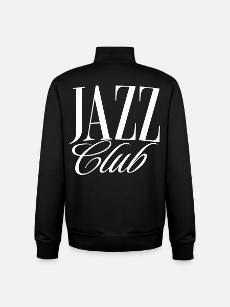 Jazz Club - Unisex Organic Zip Sweatshirt by Stanley/Stella - black