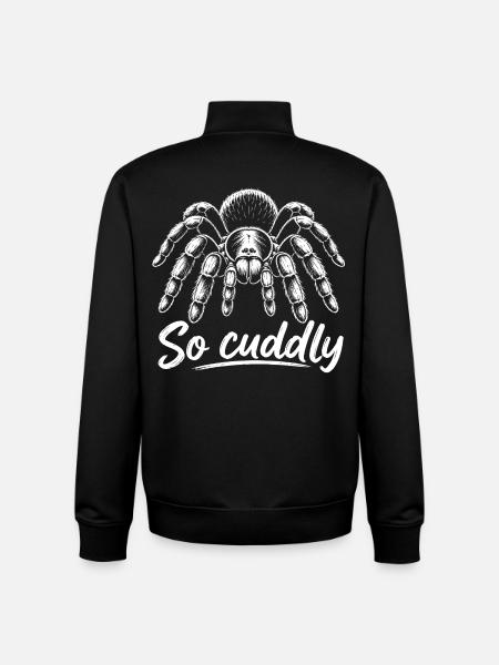 Spider Friend - Unisex Organic Zip Sweatshirt by Stanley/Stella - black