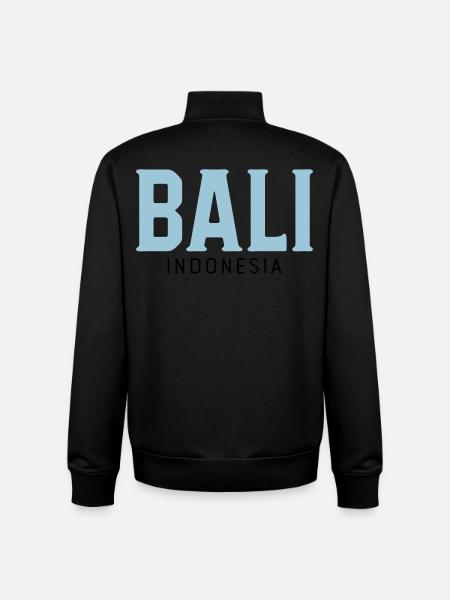 Bali - Sweat zippé unisexe en coton bio Stanley/Stella - noir