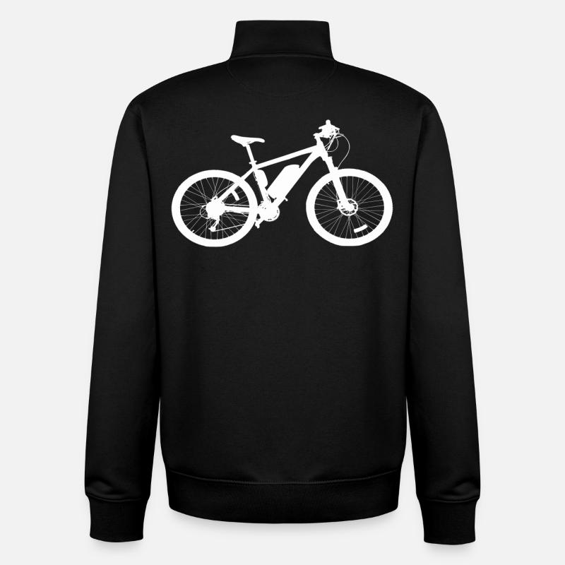 VTT VTT - Sweat zippé unisexe en coton bio Stanley/Stella - noir