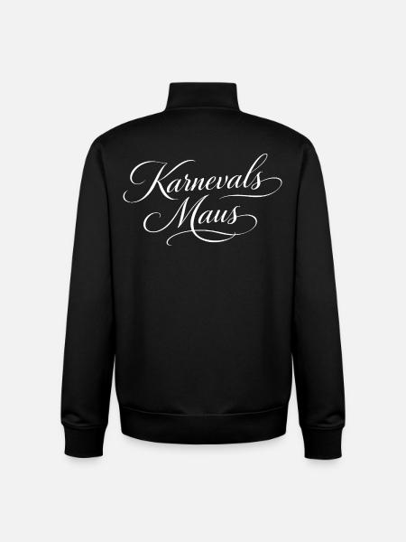 Karnevals Maus Fasching Kostüm - Unisex Organic Zip Sweatshirt von Stanley/Stella - Schwarz