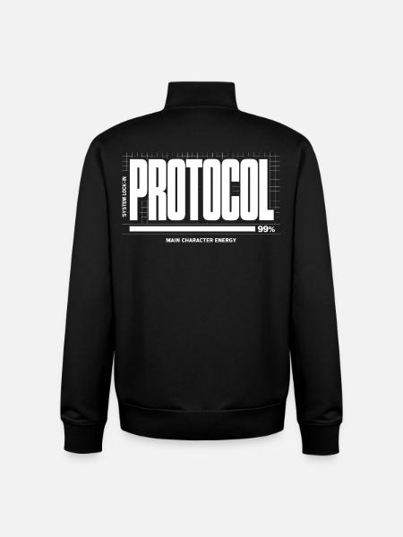 System Down Imperfect Project - Unisex Organic Zip Sweatshirt by Stanley/Stella - black