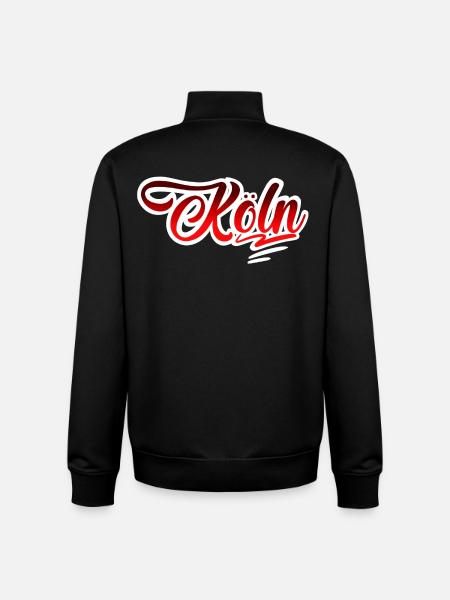 Cologne - Sweat zippé unisexe en coton bio Stanley/Stella - noir