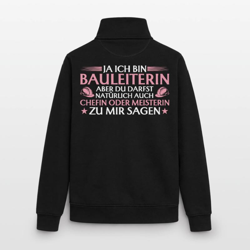 Chef de construction ou maître constructeur - Constructeur Sweat zippé unisexe en coton bio Stanley/Stella