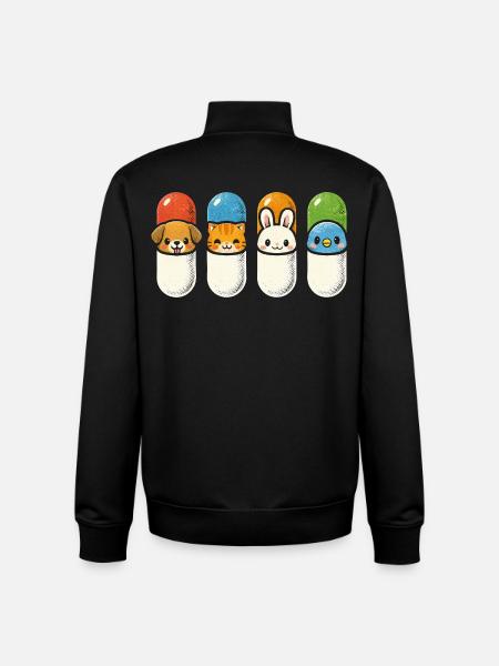 Veterinarian Veterinarian - Unisex Organic Zip Sweatshirt by Stanley/Stella - black