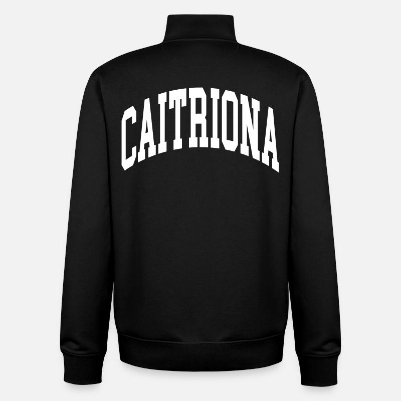 Caitriona - Unisex Organic Zip Sweatshirt von Stanley/Stella - Schwarz