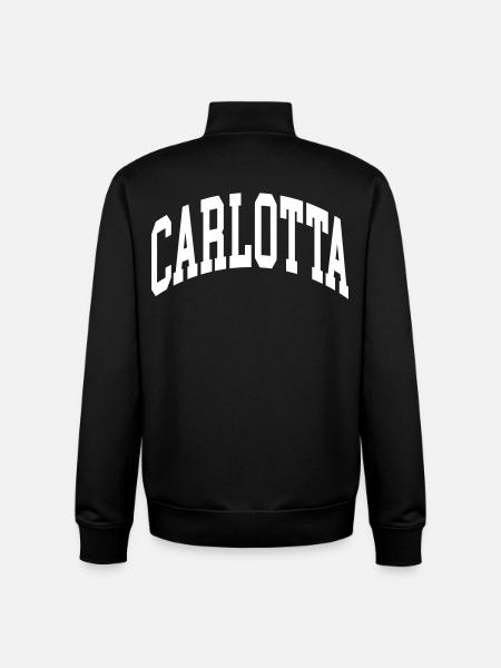Carlotta - Unisex Organic Zip Sweatshirt by Stanley/Stella - black