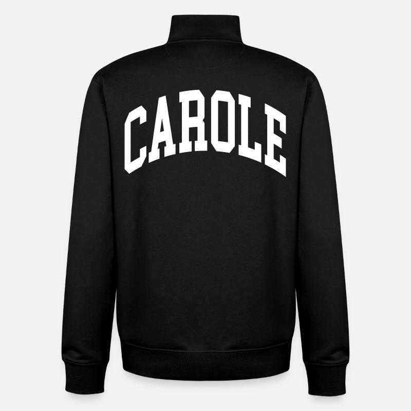 Carole - Unisex Organic Zip Sweatshirt von Stanley/Stella - Schwarz