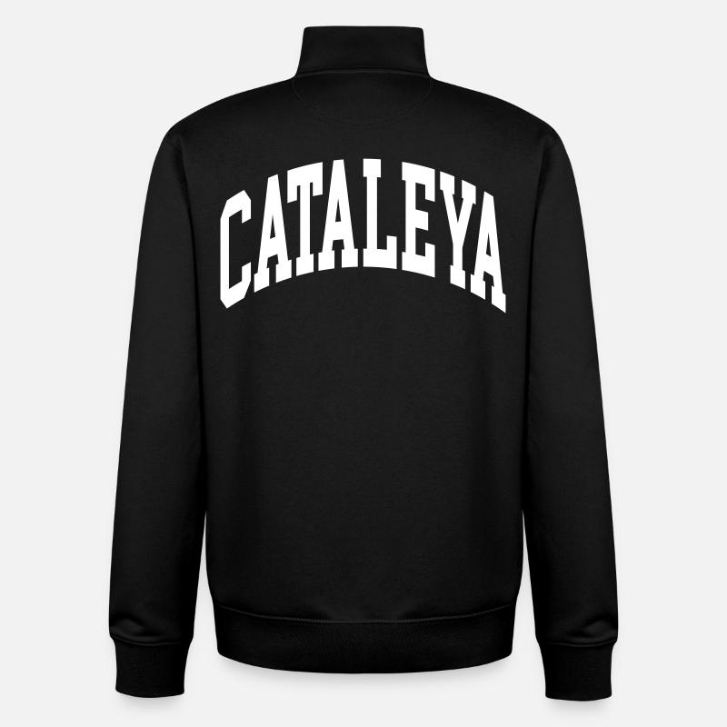 Cataleya - Unisex Organic Zip Sweatshirt von Stanley/Stella - Schwarz