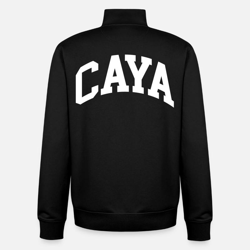 Caya - Unisex Organic Zip Sweatshirt von Stanley/Stella - Schwarz