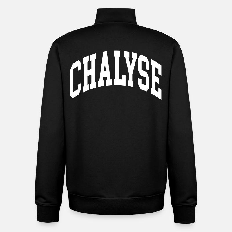 Chalyse - Unisex Organic Zip Sweatshirt by Stanley/Stella - black