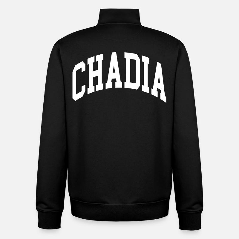 Chadia - Unisex Organic Zip Sweatshirt by Stanley/Stella - black