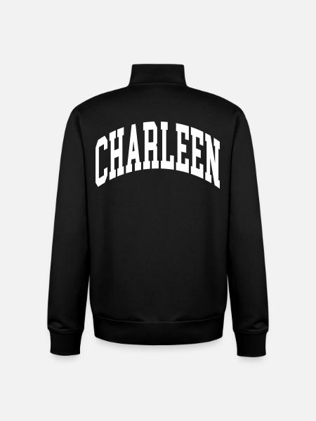 Charleen - Sweat zippé unisexe en coton bio Stanley/Stella - noir