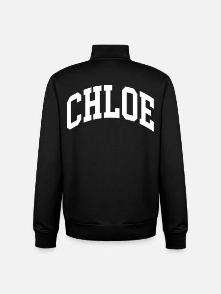 Chloe - Unisex Organic Zip Sweatshirt by Stanley/Stella - black