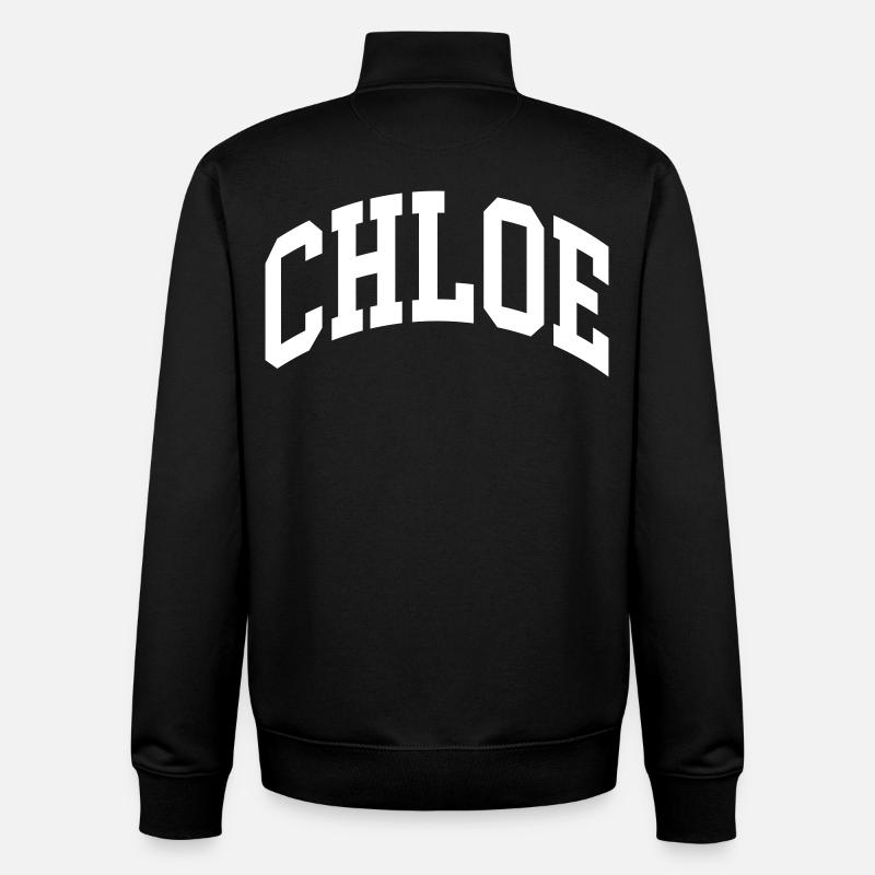 Chloe - Unisex Organic Zip Sweatshirt by Stanley/Stella - black