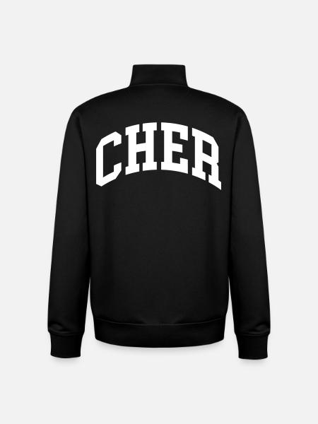 Cher - Unisex Organic Zip Sweatshirt von Stanley/Stella - Schwarz