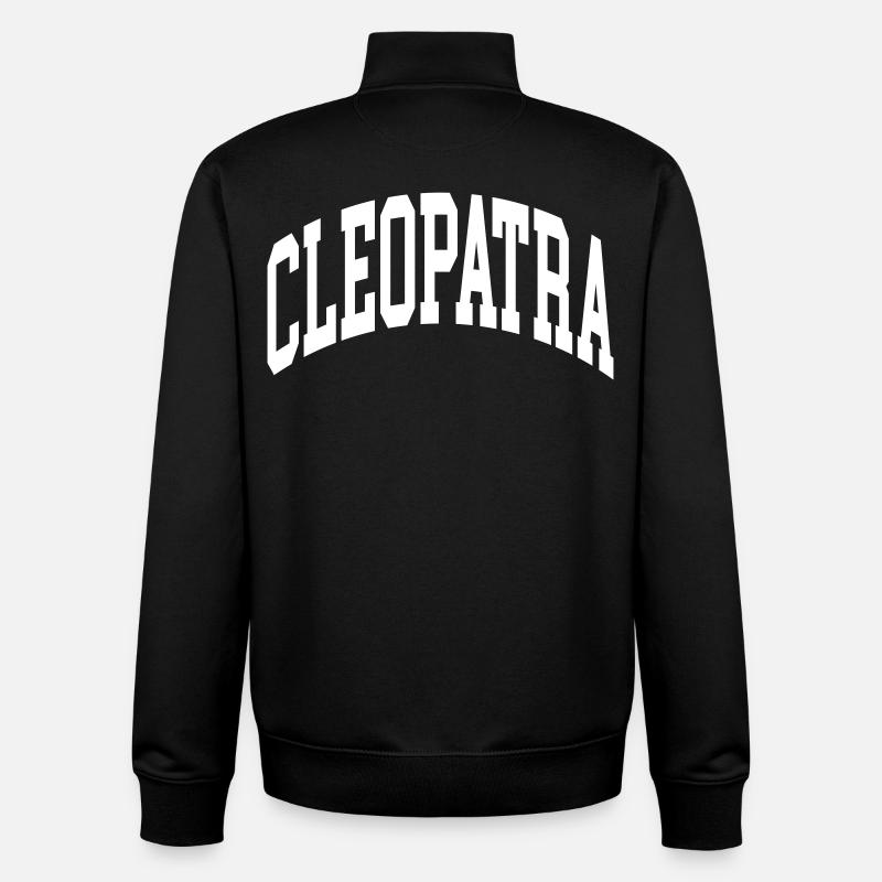Cleopatra - Unisex Organic Zip Sweatshirt von Stanley/Stella - Schwarz