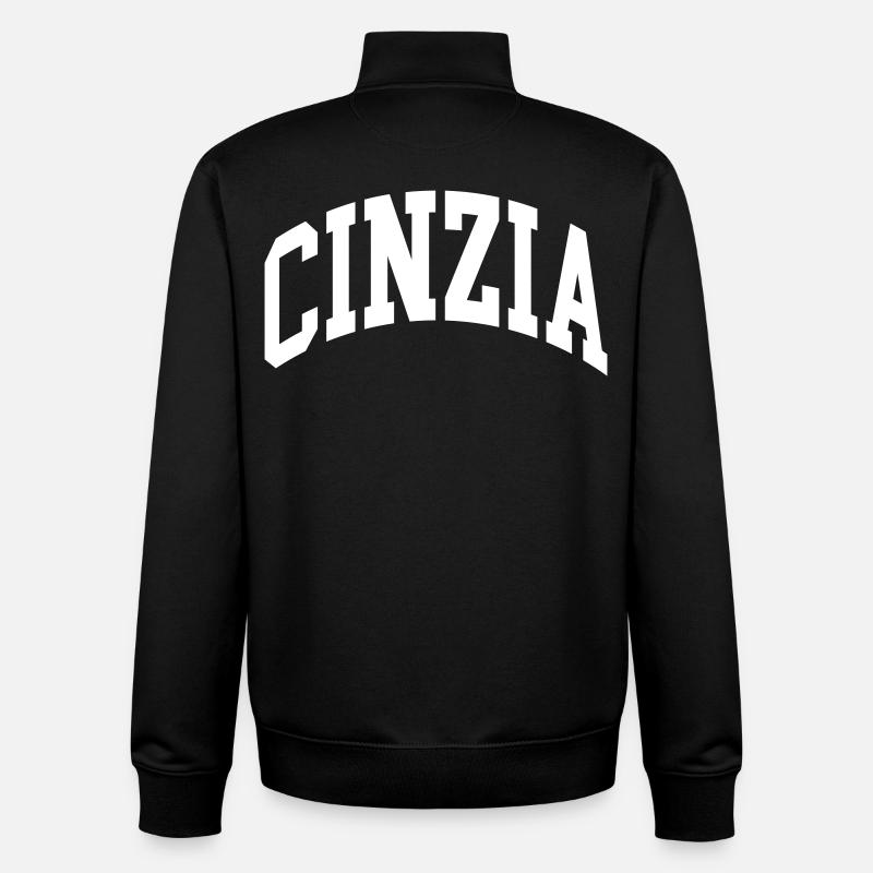Cinzia - Unisex Organic Zip Sweatshirt von Stanley/Stella - Schwarz