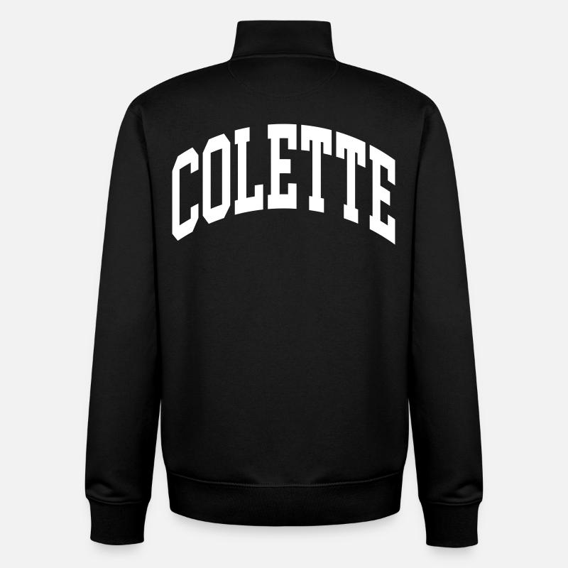 Colette - Unisex Organic Zip Sweatshirt by Stanley/Stella - black