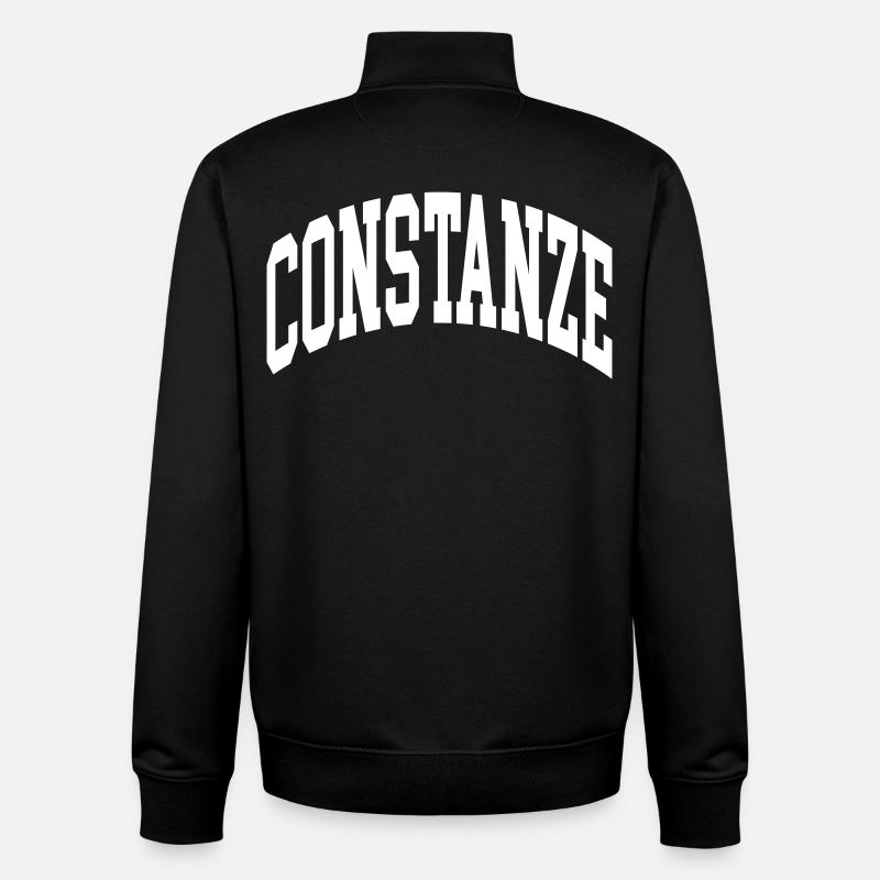 Alexandra - Unisex Organic Zip Sweatshirt by Stanley/Stella - black