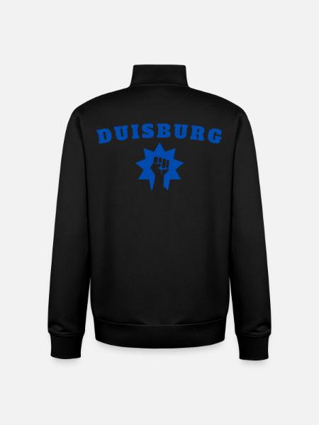 Duisbourg - Sweat zippé unisexe en coton bio Stanley/Stella - noir