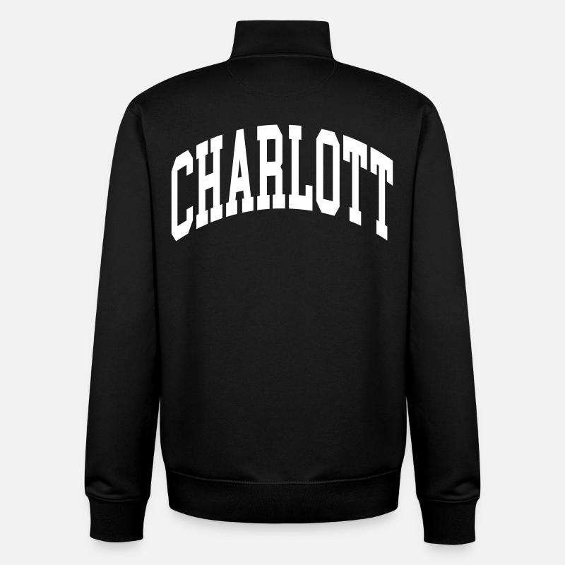 Charlott - Unisex Organic Zip Sweatshirt von Stanley/Stella - Schwarz