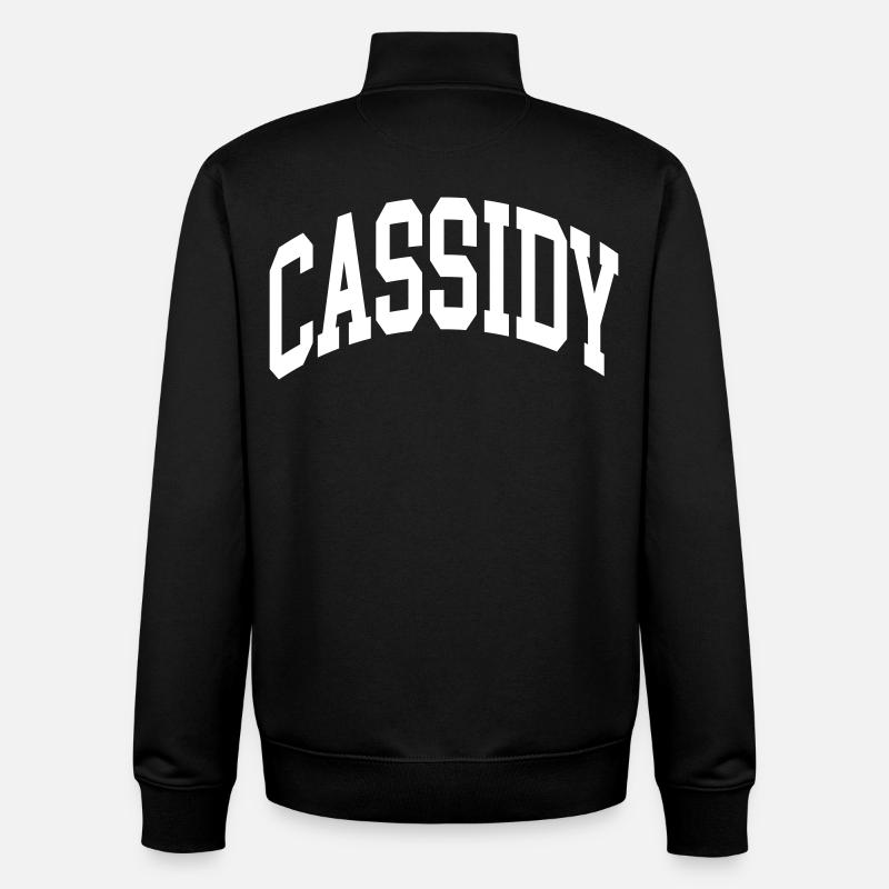 Cassidy - Unisex Organic Zip Sweatshirt von Stanley/Stella - Schwarz
